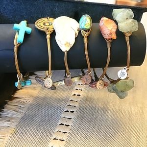 6 Bourbon and bow tie bracelets